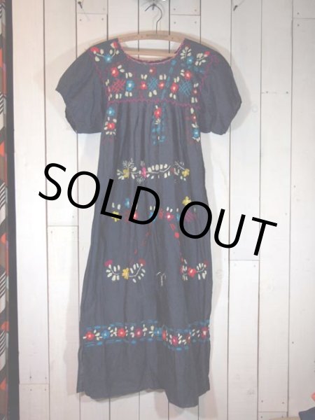 画像4: メキシカン刺繍ワンピース (4)