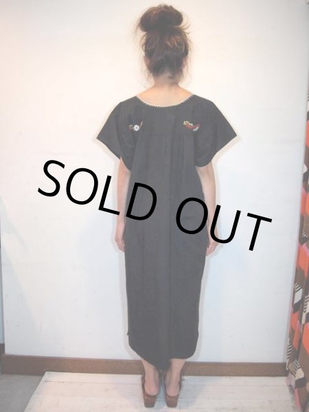 画像3: メキシカン刺繍ワンピース (3)