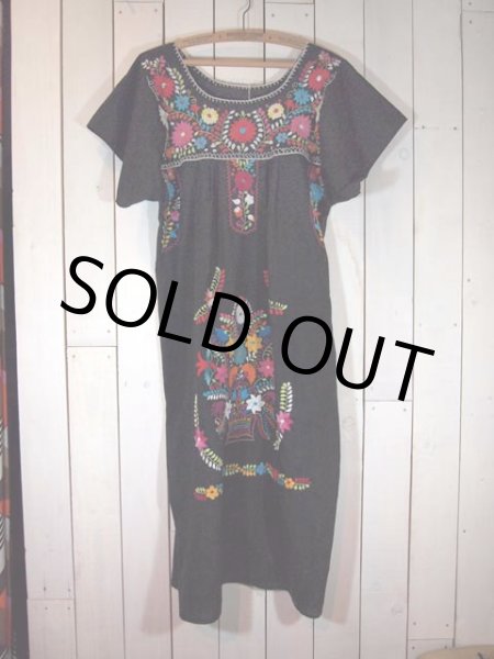 画像4: メキシカン刺繍ワンピース (4)