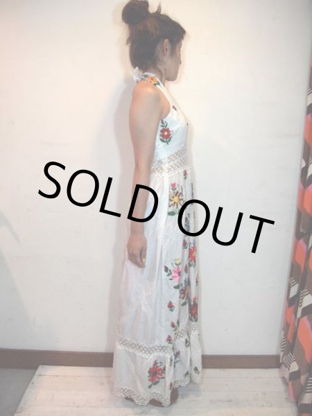 画像2: メキシカン刺繍ワンピース (2)