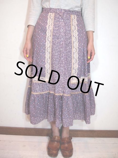 画像2: 【GUNNE SAXガンネサックス】小花柄スカート (2)