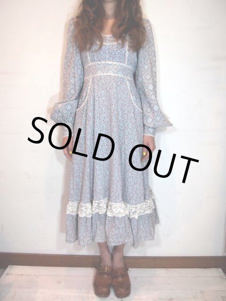 画像2: 【GUNNE SAX ガンネサックス】小花柄ワンピース (2)