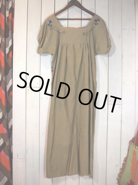 画像5: メキシカン刺繍ワンピース (5)