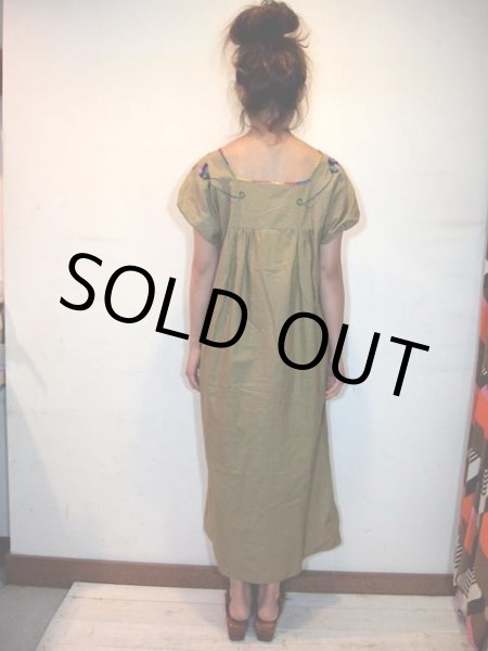 画像3: メキシカン刺繍ワンピース (3)