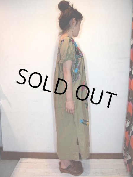 画像2: メキシカン刺繍ワンピース (2)