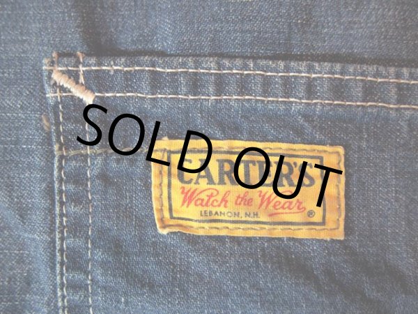 画像3: 1950s【CARTER'S】デニムエプロン (3)