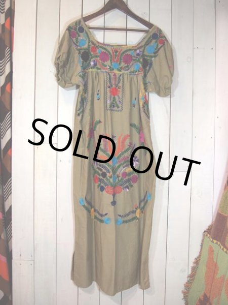 画像4: メキシカン刺繍ワンピース (4)