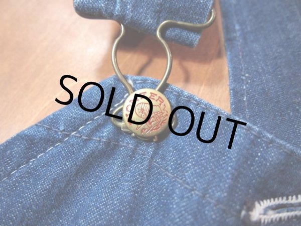 画像5: 1950s【PIONEER】デニムオーバーオール (5)