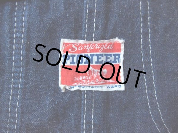 画像4: 1950s【PIONEER】デニムオーバーオール (4)