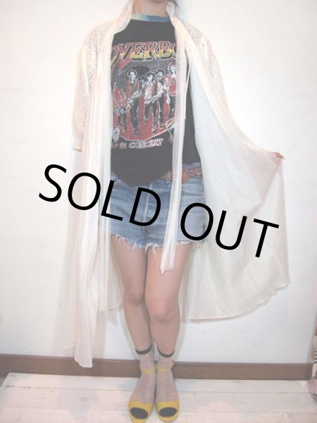 画像2: ランジェリーシフォンガウン (2)