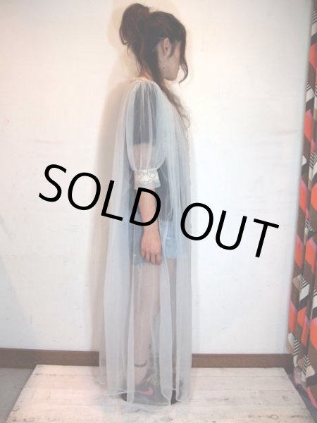 画像3: シフォンランジェリーガウン (3)