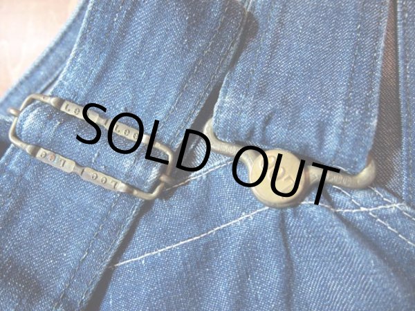 画像5: SALE!! 1960s【Lee】JELT DENIMオーバーオール (5)