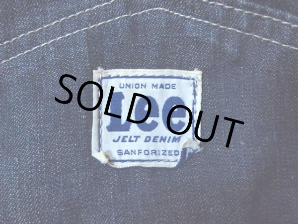 画像4: SALE!! 1960s【Lee】JELT DENIMオーバーオール (4)