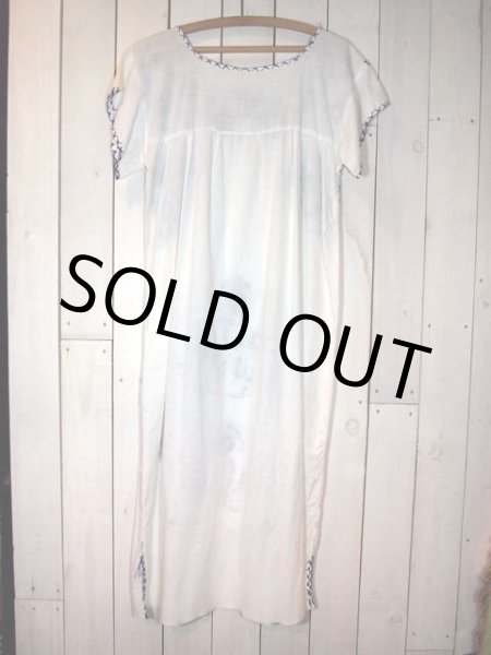 画像5: メキシカン刺繍ワンピース (5)