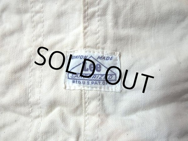 画像3: 1940s【Lee】ハウスマークP44生成りオーバーオール (3)