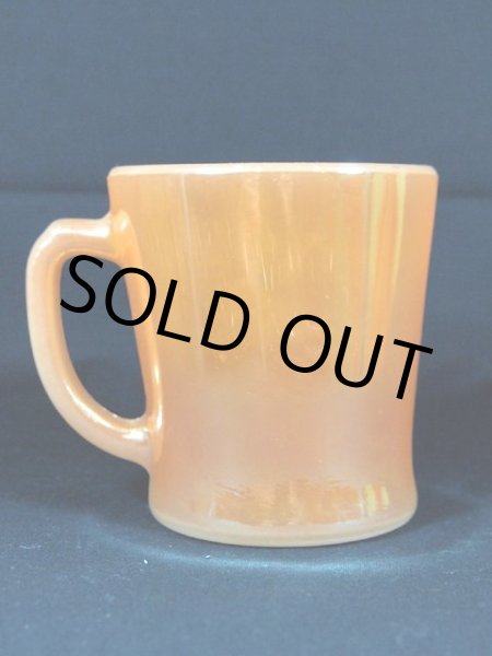 画像3: 1960s-70s【FireKing】Dハンドルマグ/ピーチラスター (3)