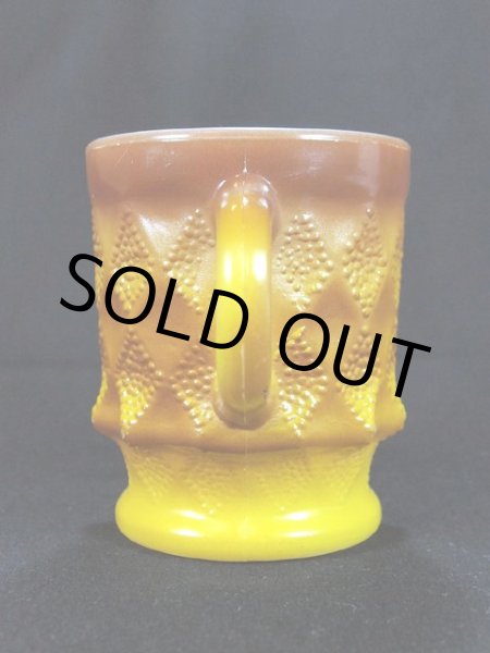 画像2: 1960s‐70s【FireKing】キンバリーマグ・イエロー(黄) (2)