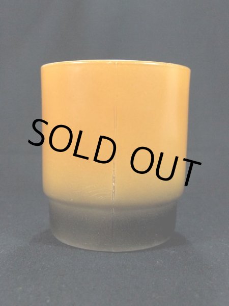 画像4: 1960s【FireKing】スタッキングマグ・オレンジグラデーション (4)