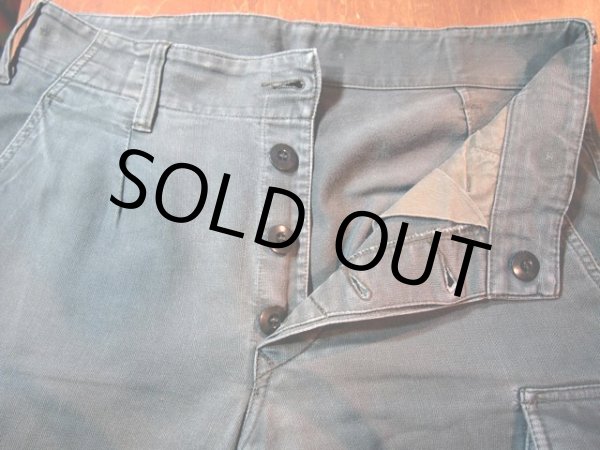 画像4: 1990ｓドイツ軍モールスキンカーゴパンツ (4)