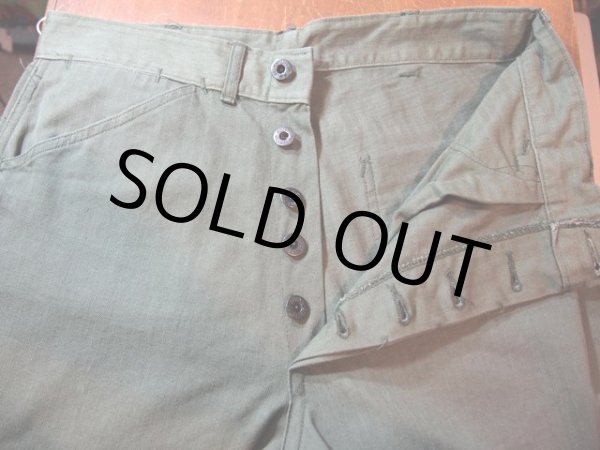 画像4: 1940sUSMC M-41HBTパンツ w32 (4)