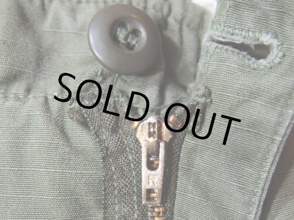 画像5: 1960s【US.ARMY】リップストップジャングルファティーグパンツ (5)