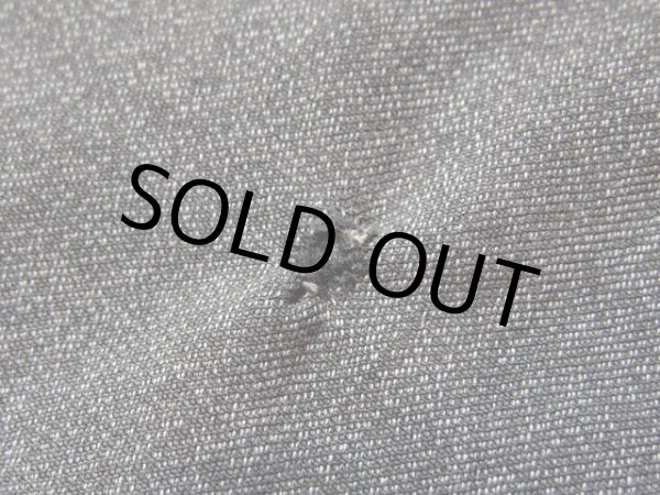 画像5: 1940s撚り杢ブラックシャンブレーアトリエコート (5)