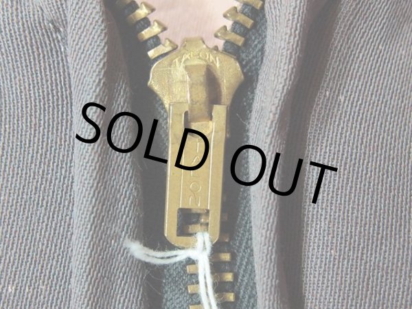 画像5: 1950sカスリ×ピンクリバーシブルギャバジャン (5)