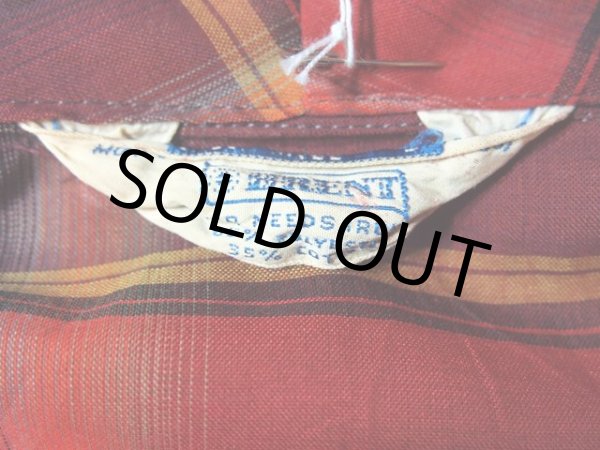 画像5: 1960s【BRENT】チェックガウン (5)