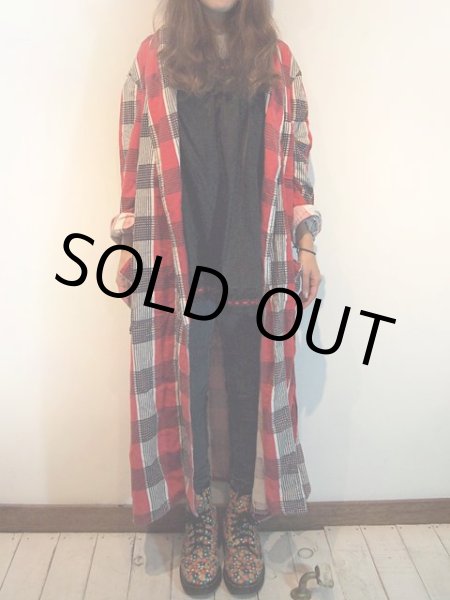 画像2: 1970s【PILGRIM】ネルガウン (2)