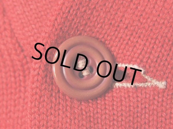 画像4: 1940s【BLEPP-COOMBS】レタードカーディガン (4)