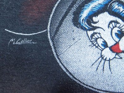 画像2: 1980s〝ストレイキャッツ〟83年STRUTTIN' ACROSS AMERICAツアーTシャツ