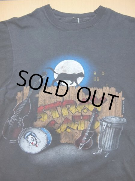 画像3: 1980s〝ストレイキャッツ〟83年STRUTTIN' ACROSS AMERICAツアーTシャツ (3)