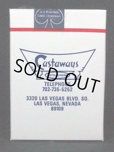 画像3: 未開封デッドストック!!【Bee】カジノホテル実使用トランプ(Castways) (3)