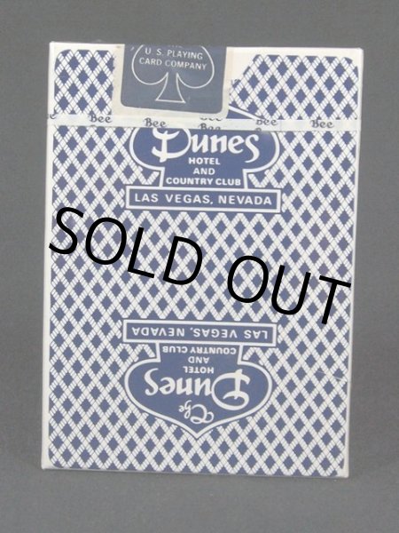 画像3: 未開封デッドストック!!【Bee】カジノホテル実使用トランプ(Dunes) (3)