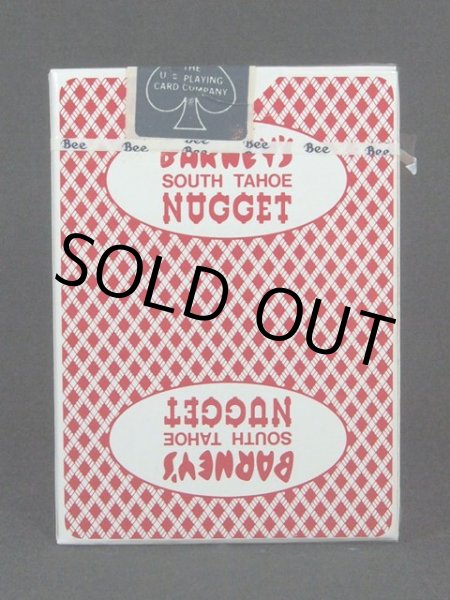 画像3: 未開封デッドストック!!【Bee】カジノホテル実使用トランプ(BARANEY'S NUGGET) (3)