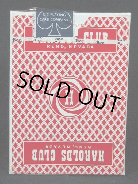 画像3: 未開封デッドストック!!【Bee】カジノホテル実使用トランプ(HAROLDS CLUB) (3)