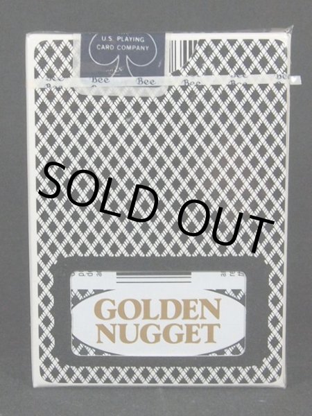 画像3: 未開封デッドストック!!【Bee】カジノホテル実使用トランプ(GOLDEN NUGGET) (3)