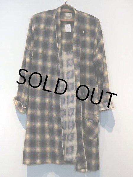 画像4: 1960sオンブレーチェックネルガウン (4)