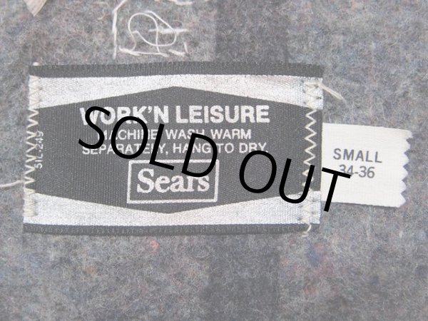 画像3: 1970s【Sears】ブランケット付きデニムワークジャケット　SizeS (3)