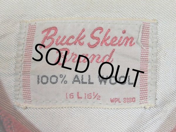 画像3: 1950s【Buck Skein Brand】ウールシャツ (3)