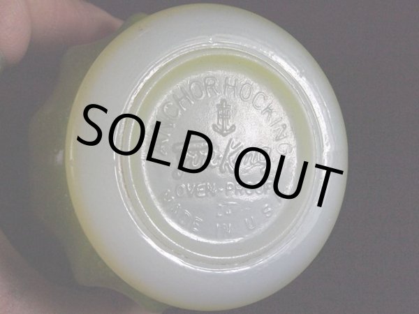 画像5: 1960s-70s【FireKing】キンバリーマグ・グリーン(緑) (5)