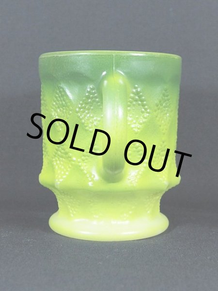 画像2: 1960s-70s【FireKing】キンバリーマグ・グリーン(緑) (2)