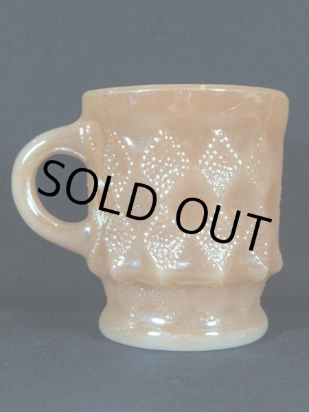 画像3: 1960s-70s【FireKing】キンバリーマグ・ピーチラスター (3)