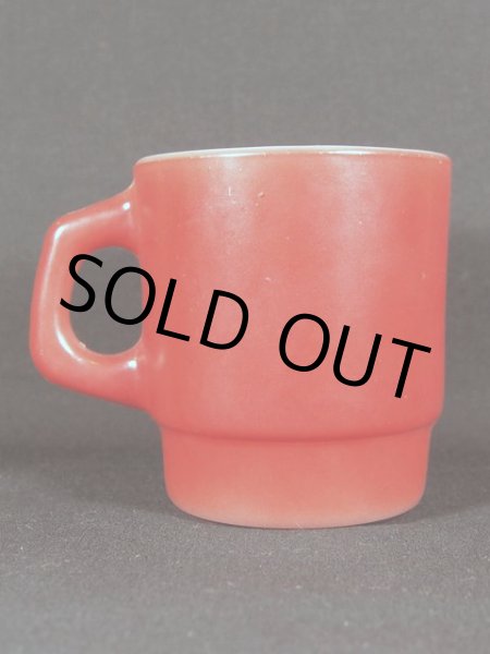 画像3: 70s-80sFireKing(ファイヤーキング)スタッキングマグ・ブラウン (3)