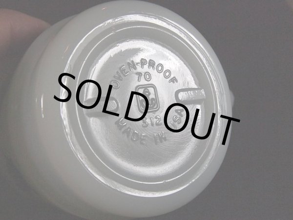 画像5: 1970s-80s【FireKing】スタッキングマグ・バタフライ(青) (5)