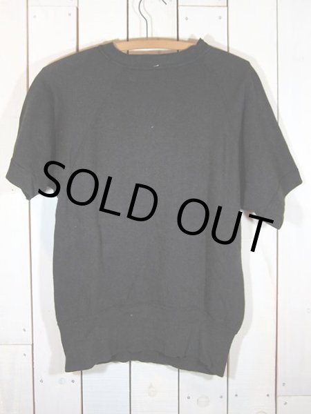 画像2: 1960s半袖スウェット?黒? (2)