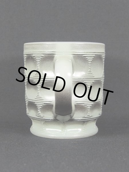 画像2: 1960s【FireKing】キャメロットマグ・ブラック (2)