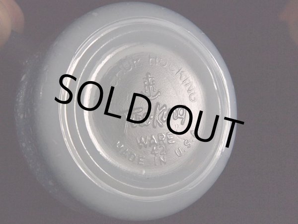 画像5: 1960s【FireKing】スタッキングマグ・ブルーグラニット (5)