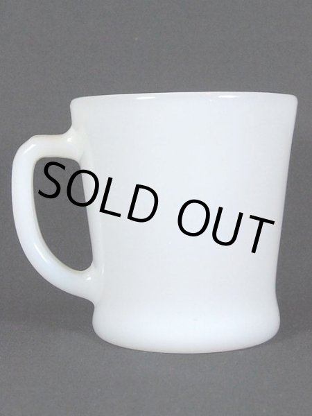 画像3:  1960s【FireKing】Dハンドルマグ・エッソタイガー (3)