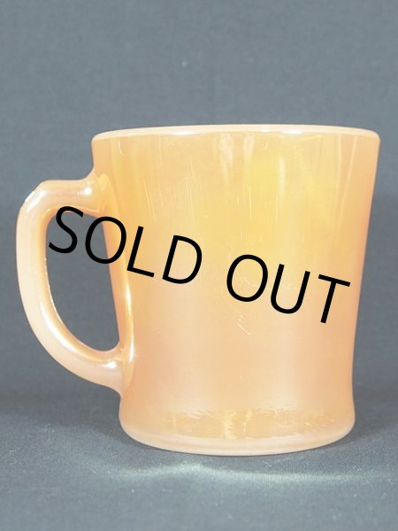 画像3: 1960s-70s【FireKing】Dハンドルマグ/ピーチラスター (3)